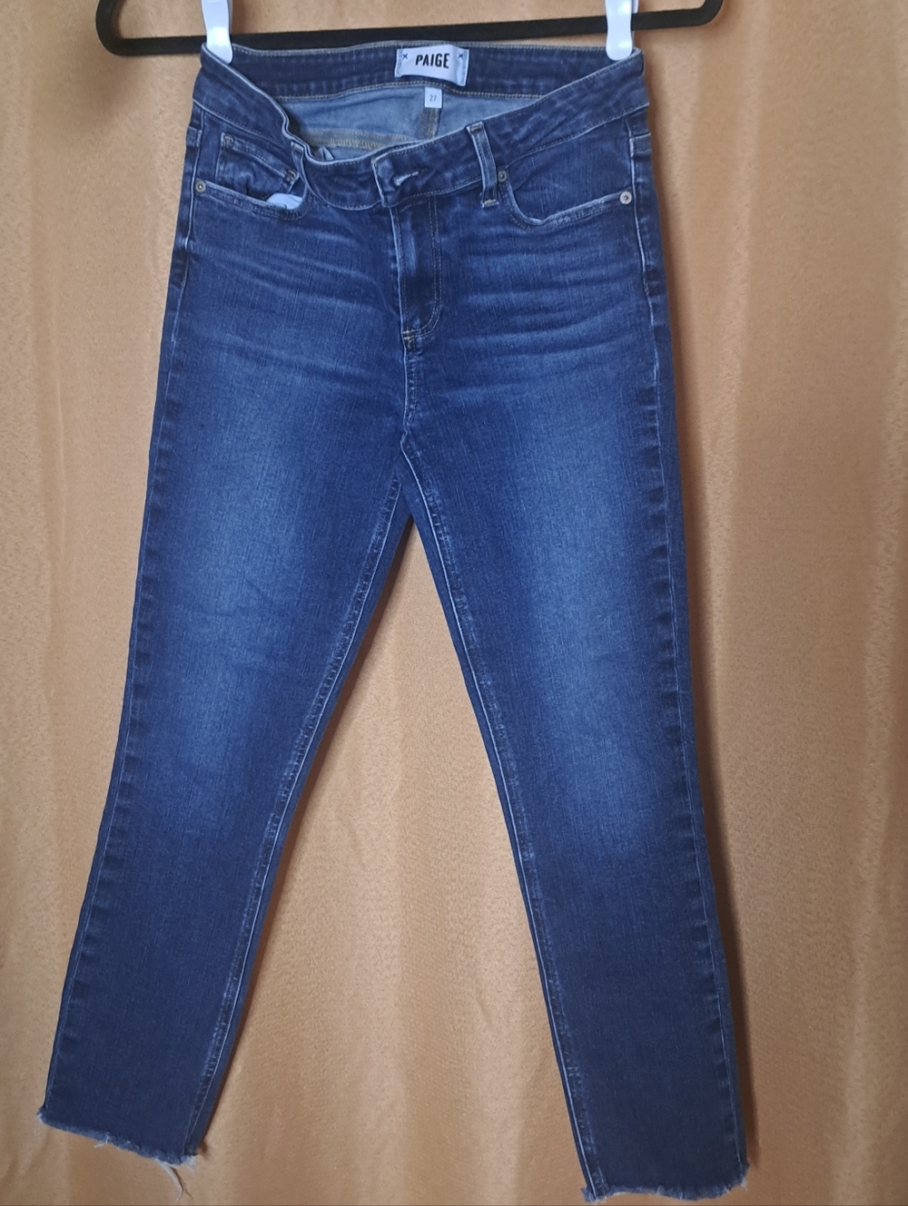 PAIGE Black Ankle & Cropped Women's Jeans